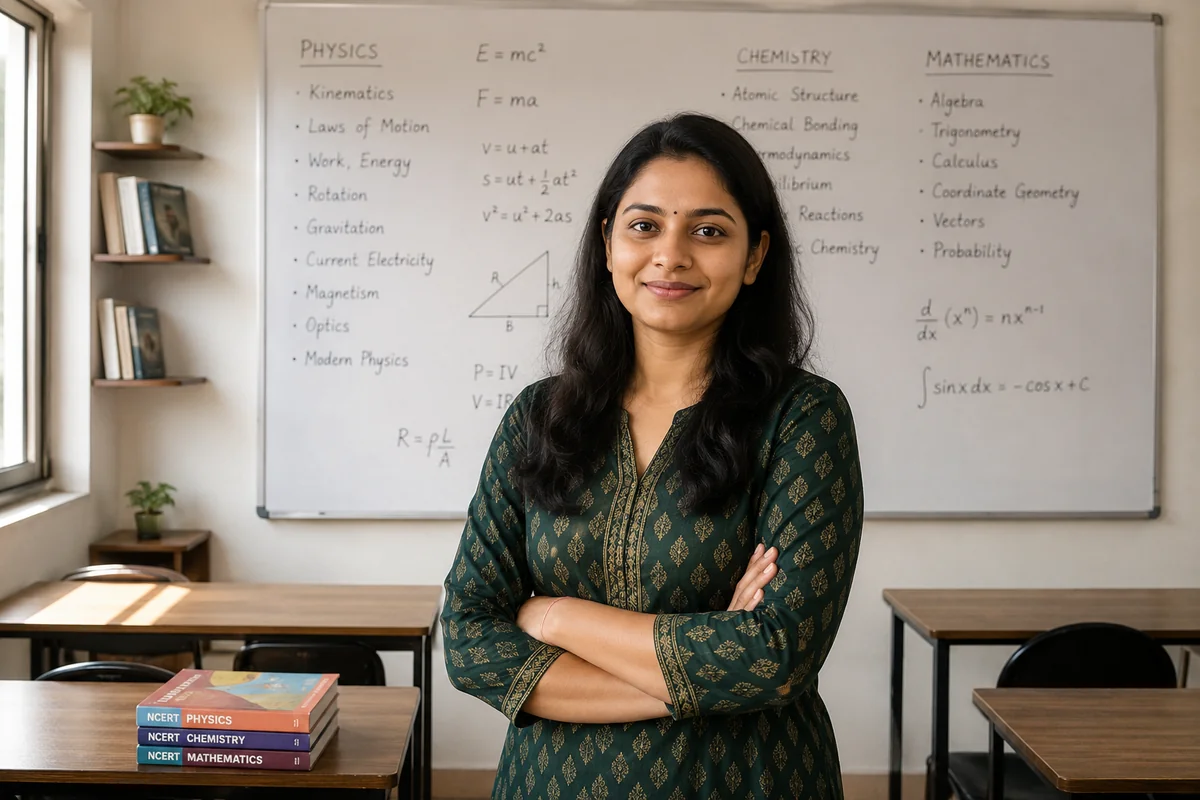 Experienced PCM faculty at Grow Up Coaching Centre, Sant Nagar, Burari