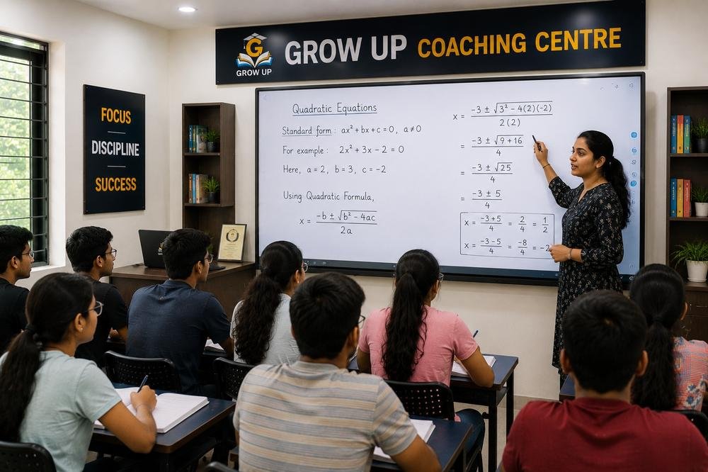Class 12 Maths Calculus master class at Grow Up Coaching Centre Burari